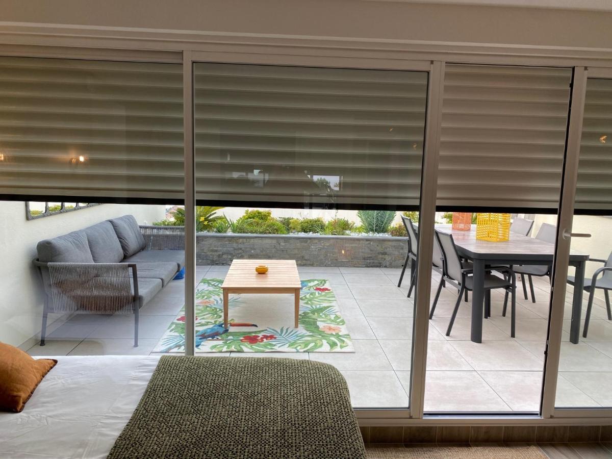 Superbe T2 44M2 - Grande Terrasse Vue Mer Panoramique Exceptionnelle Piscine - Parking باندول المظهر الخارجي الصورة